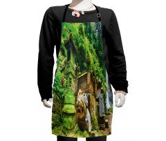 Waterfall Rainforest Kids Apron