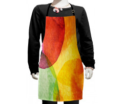 Watercolor Modern Art Kids Apron