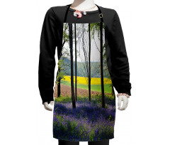 Bluebells Forest Rural Kids Apron