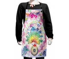 Tropical Turkey Kids Apron