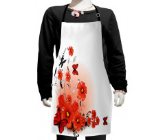 Cartoon Poppy Fresh Art Kids Apron