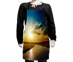 Dreamy Sunset on River Kids Apron