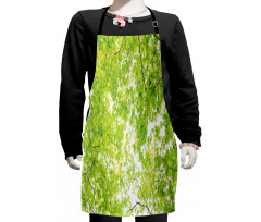 Nature Summertime Green Kids Apron