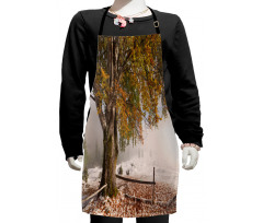 Snowy Nature Wintertime Kids Apron