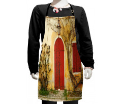 Aged Doors Tuscan House Kids Apron