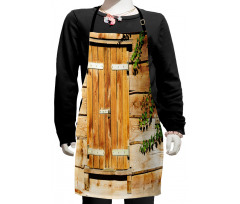 Countryside Shutters Kids Apron