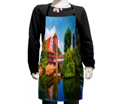 Summer View German Town Kids Apron