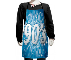 90s Pop Art Star Retro Kids Apron