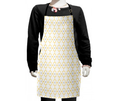 Quatrefoil Dot Petals Kids Apron