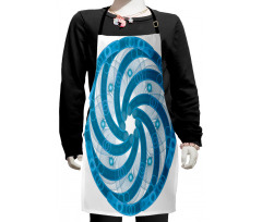 Abstract Fractal Kids Apron