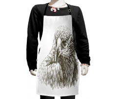 Eagle Wildlife Art Kids Apron