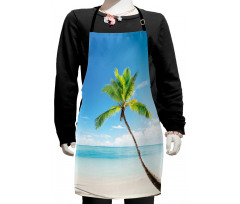 Palm Trees on Caribbean Kids Apron