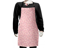 Romantic Polka Dots Kids Apron