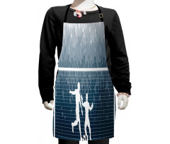 Penalty Kick Football Kids Apron