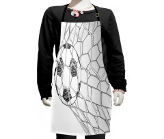 Soccer Ball in Net Kids Apron