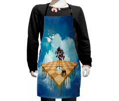 Surreal Landscape Kids Apron