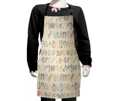 Fitness Sport Kids Apron