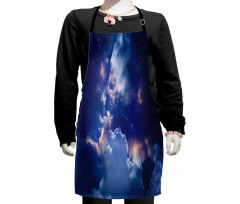 Astronomy Stars Space Kids Apron