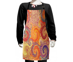 Grunge Sun Boho Kids Apron