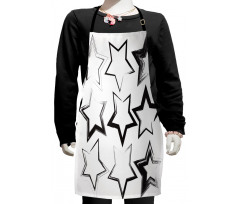 Grunge Art Design Kids Apron