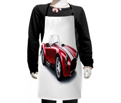 Old Fashioned Vintage Car Kids Apron