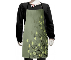 Retro Floral Kids Apron