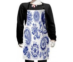 Watercolor Mandala Kids Apron