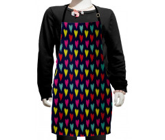 Hearts Love Happy Kids Apron