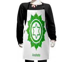 Chakra Meditation Kids Apron