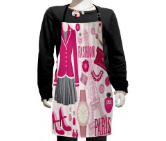 Fashion in Paris Dresses Kids Apron