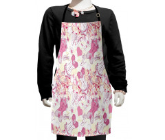 Vintage and Feminine Kids Apron