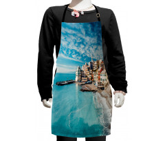 Seascape Ocean Coast Kids Apron