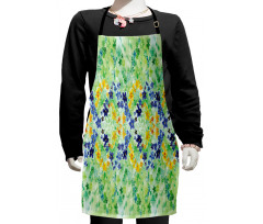 Garden Flowers Kids Apron