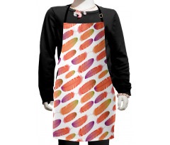 Color Details Tile Kids Apron