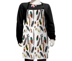 Vivid Feathers Vivid Art Kids Apron