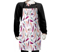 Wing Feathers Wing Art Kids Apron