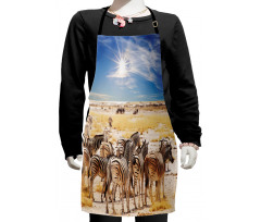 Africa Safari Park Kids Apron