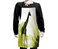 National Park Giraffe Kids Apron