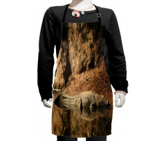 Crocodile Hunt in Wild Kids Apron