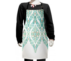 Vintage Floral Boho Kids Apron