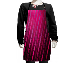 Abstract Striped Art Kids Apron