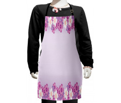 Floral Petals in Spring Kids Apron