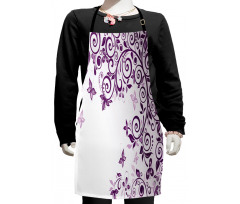 Lilium Floral Branch Kids Apron