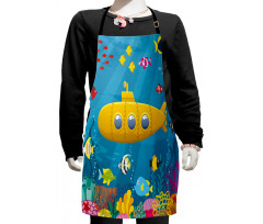 Coral Reef Kids Apron