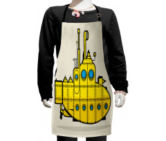 Grunge Style Kids Apron