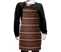 Bohemic Persian Print Kids Apron