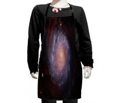 Stardust View in Space Kids Apron