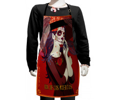 Dead Corpse Girl Kids Apron