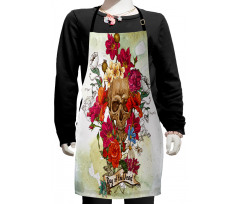 Dead Flowers Spain Kids Apron