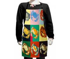 Composition of Crabs Kids Apron